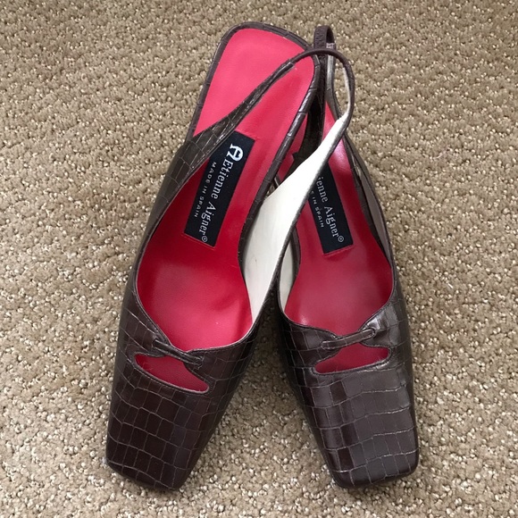 Etienne Aigner Genuine Leather Shoes - Picture 2 of 3